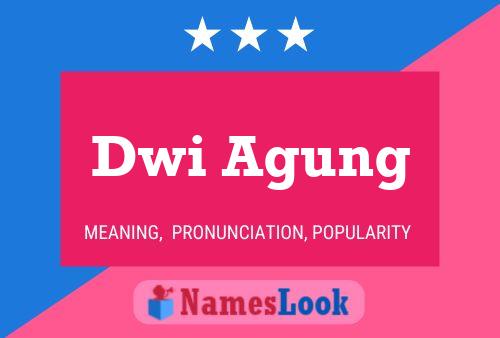 ملصق اسم Dwi Agung