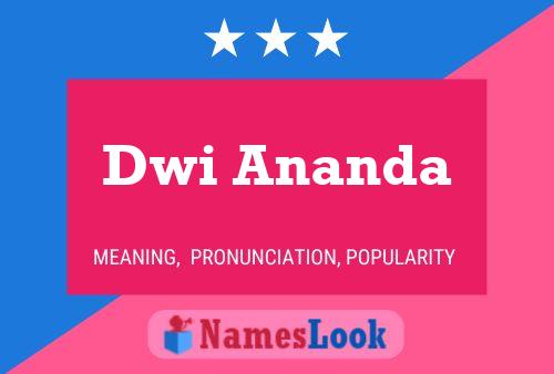 ملصق اسم Dwi Ananda