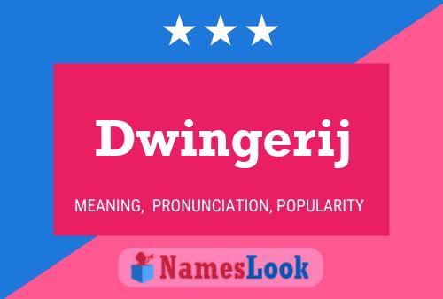 ملصق اسم Dwingerij