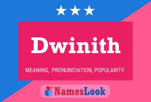 ملصق اسم Dwinith