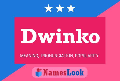 ملصق اسم Dwinko