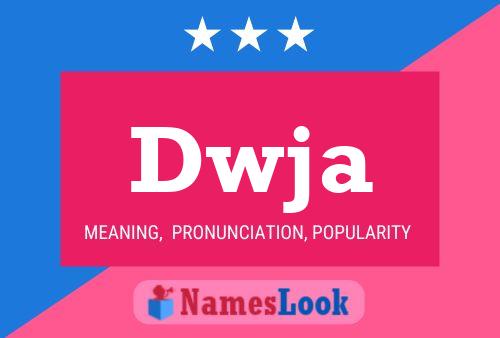 ملصق اسم Dwja