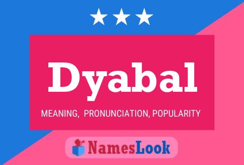 ملصق اسم Dyabal