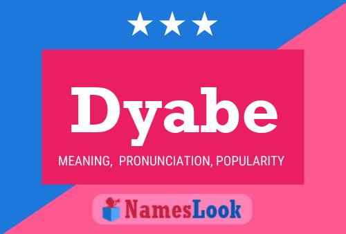 ملصق اسم Dyabe