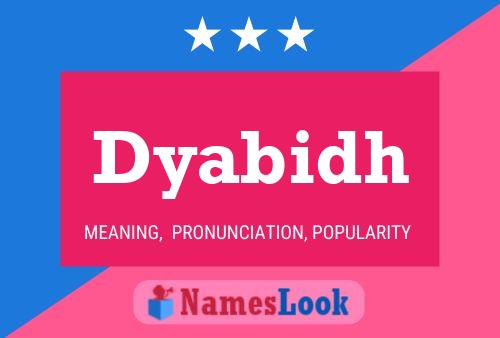 ملصق اسم Dyabidh