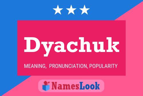 ملصق اسم Dyachuk