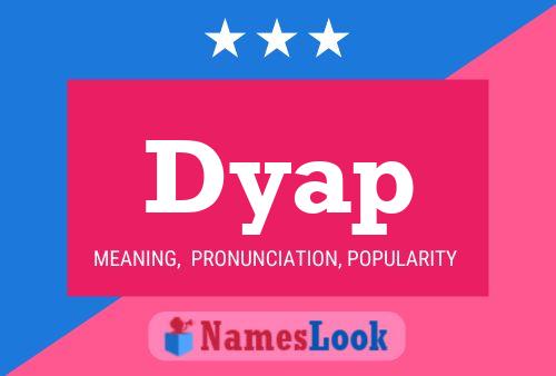 ملصق اسم Dyap