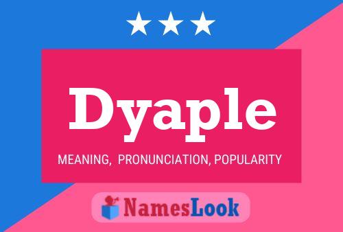 ملصق اسم Dyaple