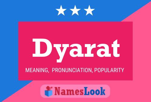 ملصق اسم Dyarat