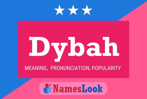 ملصق اسم Dybah