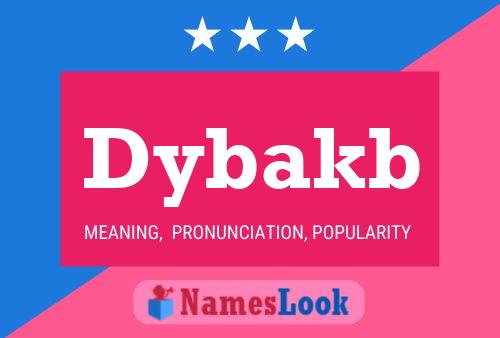 ملصق اسم Dybakb