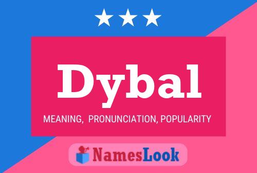 ملصق اسم Dybal