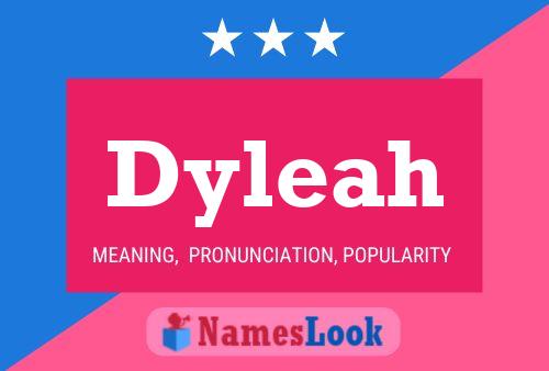 ملصق اسم Dyleah