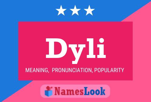 ملصق اسم Dyli