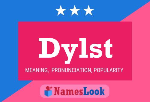 ملصق اسم Dylst