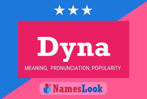 ملصق اسم Dyna