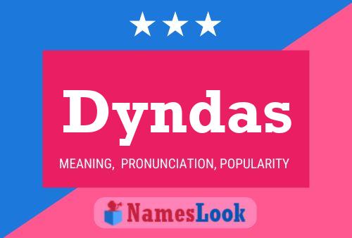 ملصق اسم Dyndas