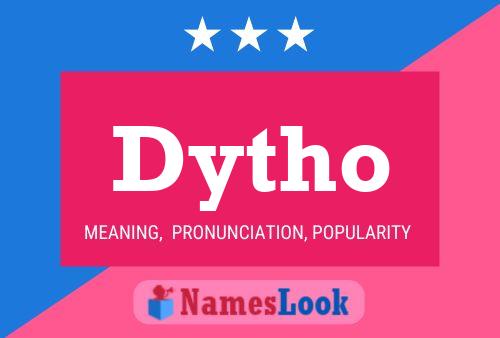 ملصق اسم Dytho