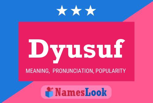 ملصق اسم Dyusuf