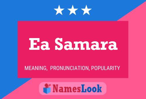 ملصق اسم Ea Samara