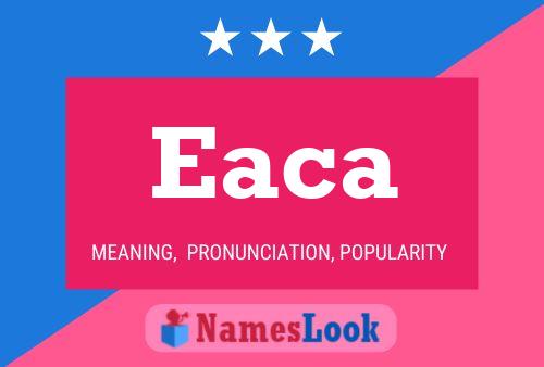 ملصق اسم Eaca