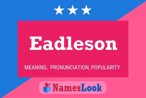 ملصق اسم Eadleson