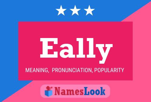 ملصق اسم Eally