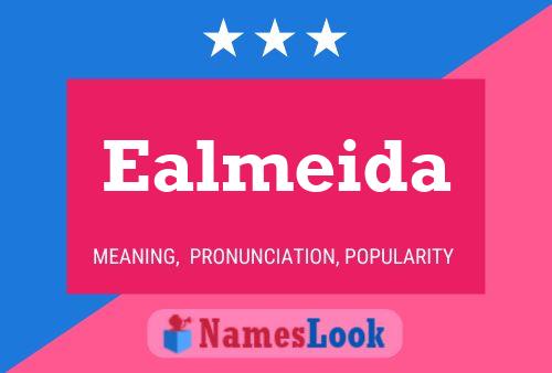 ملصق اسم Ealmeida