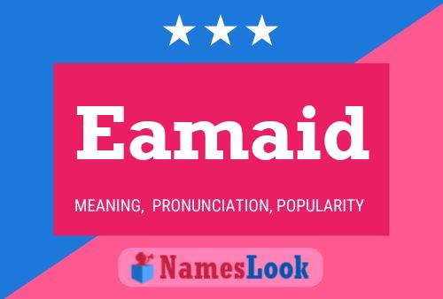 ملصق اسم Eamaid