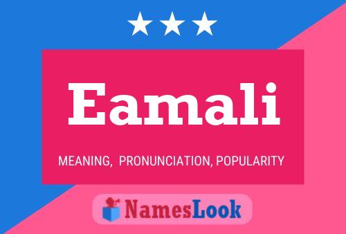 ملصق اسم Eamali