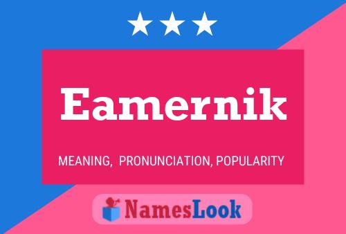 ملصق اسم Eamernik