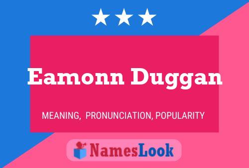 ملصق اسم Eamonn Duggan