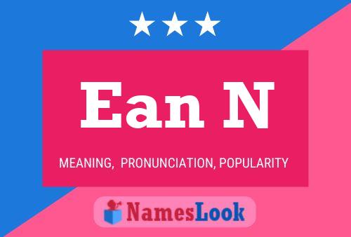 ملصق اسم Ean N