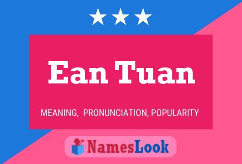 ملصق اسم Ean Tuan