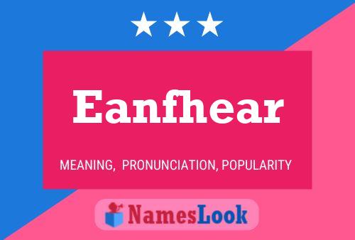 ملصق اسم Eanfhear