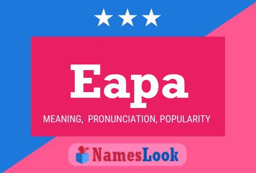 ملصق اسم Eapa