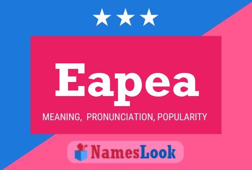 ملصق اسم Eapea