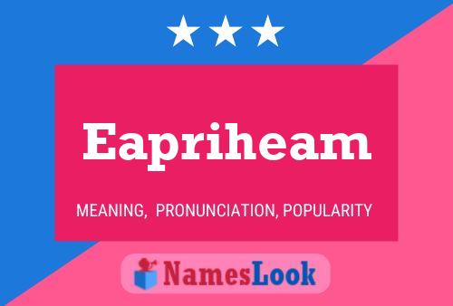 ملصق اسم Eapriheam