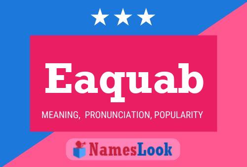 ملصق اسم Eaquab