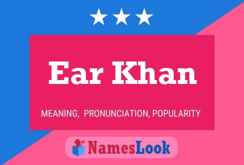 ملصق اسم Ear Khan