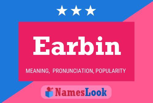 ملصق اسم Earbin