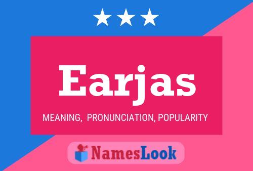 ملصق اسم Earjas