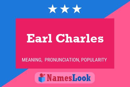 ملصق اسم Earl Charles