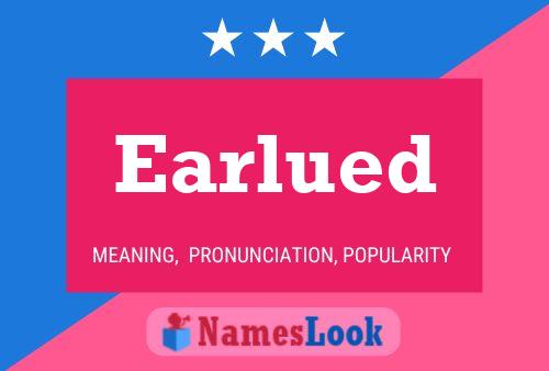 ملصق اسم Earlued