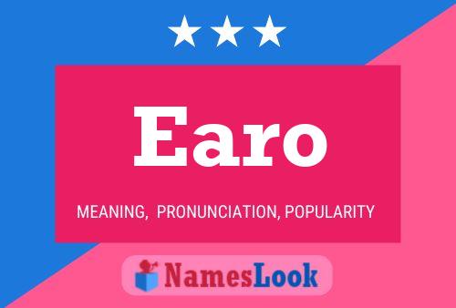 ملصق اسم Earo