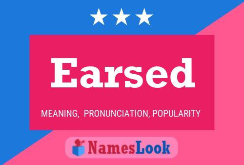 ملصق اسم Earsed