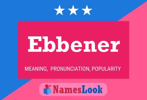 ملصق اسم Ebbener