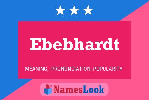 ملصق اسم Ebebhardt