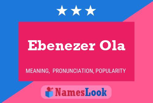 ملصق اسم Ebenezer Ola