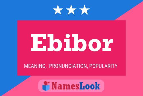 ملصق اسم Ebibor